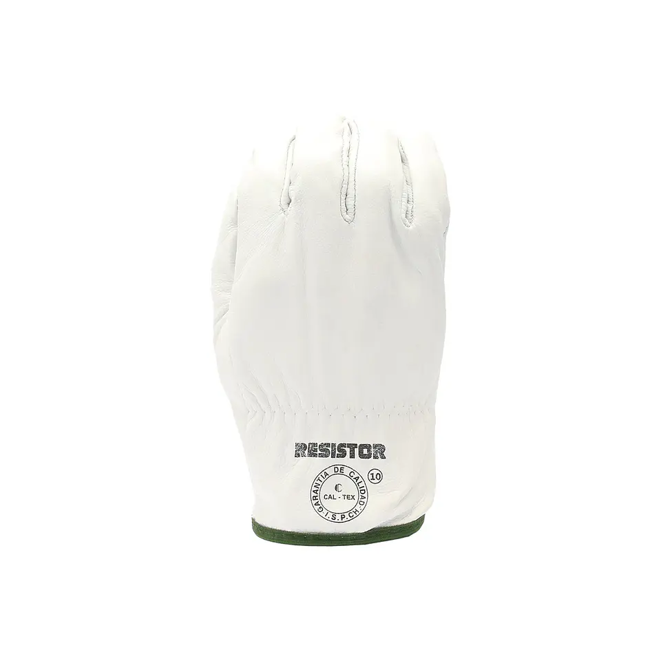 Guantes Cabritilla Blanco Sin Forro Resistor 1