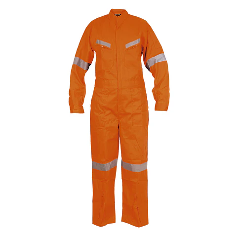 Overol Piloto Canvas Naranjo T(XL) Kumen