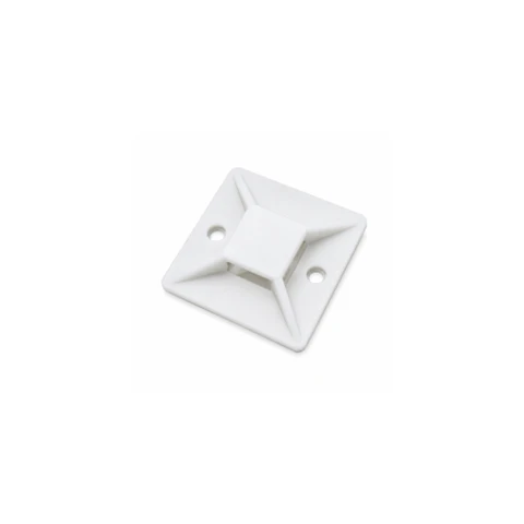 Bolsa 50u Base Adhesiva 19x19Mm Blanca