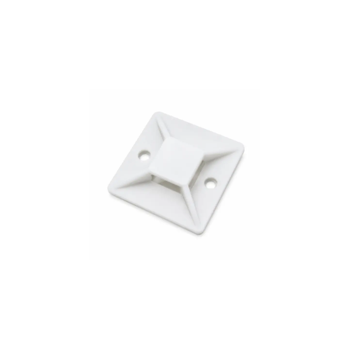 Bolsa 50u Base Adhesiva 19x19Mm Blanca 1