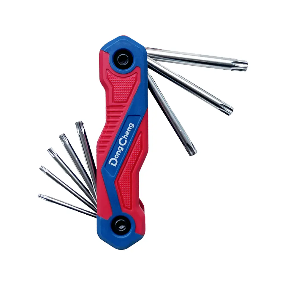 Set Llave Torx Tipo Navaja 8 Pcs Dongcheng 1