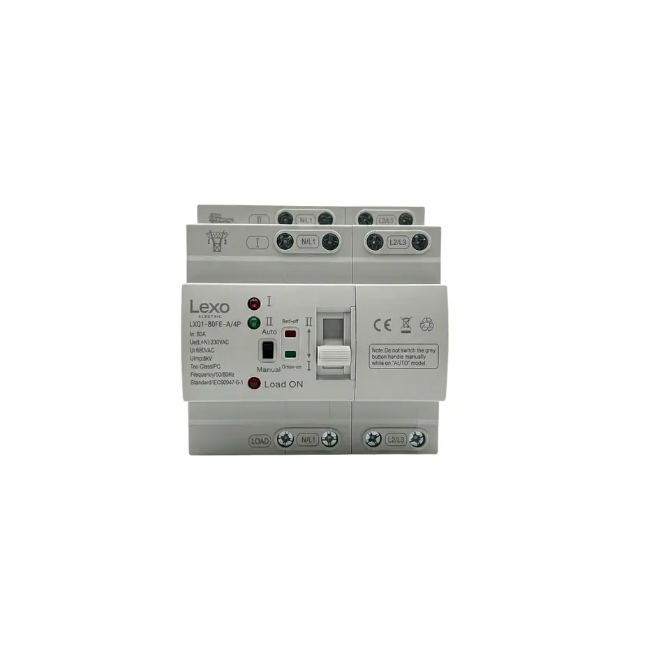 Switch Transferencia Aut 4P 80A Lexo 1