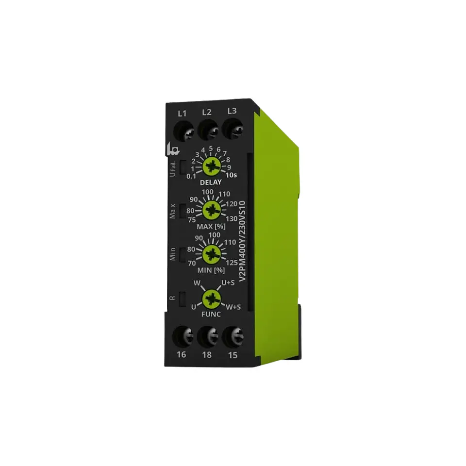Rele voltaje Trif. 3x400vac v2pm400y230vs10 Tele 1
