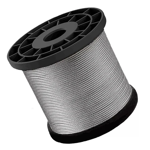Piola Alambre Acero D1.4mm Galv Carrete 500Mt