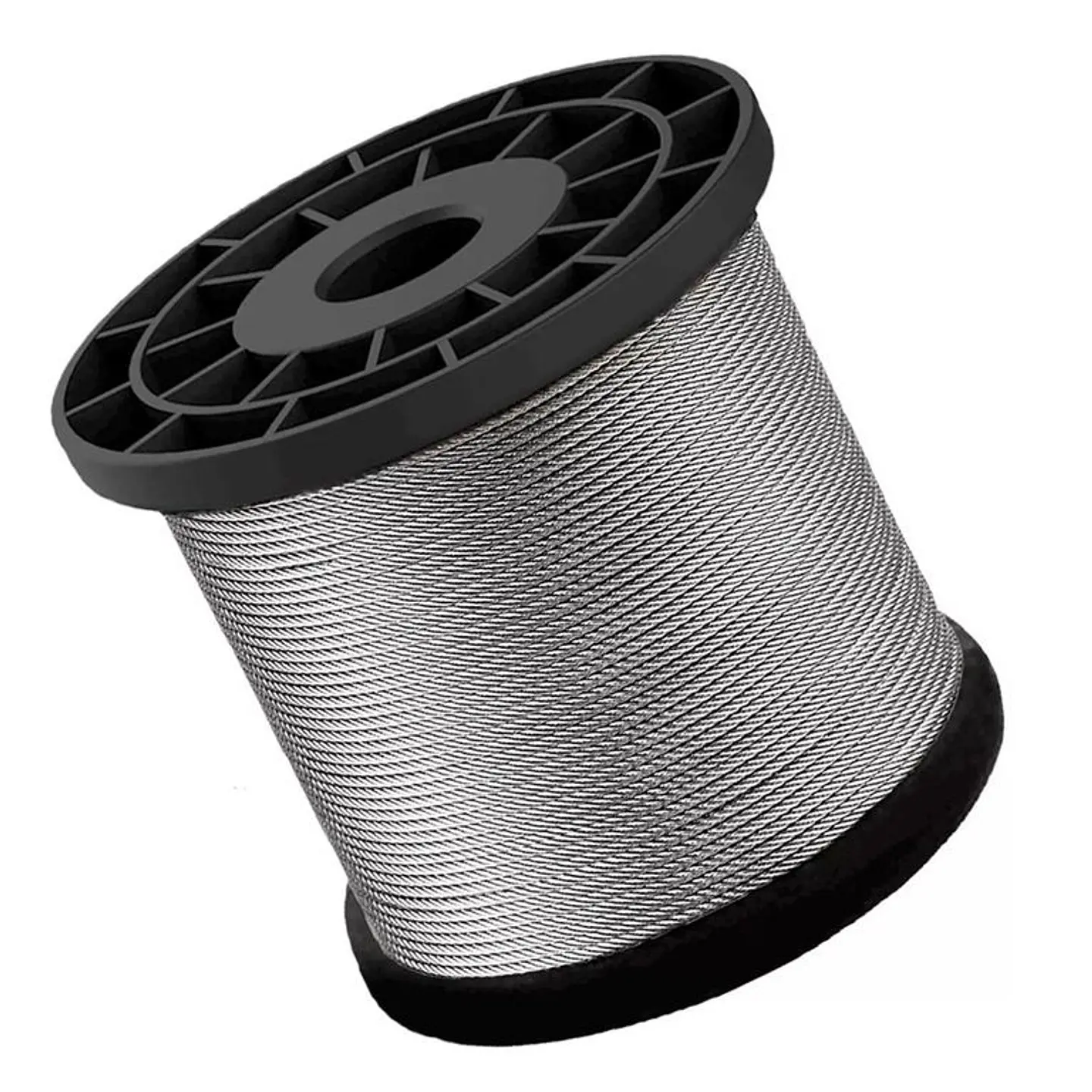 Piola Alambre Acero D1.4mm Galv Carrete 500Mt 1