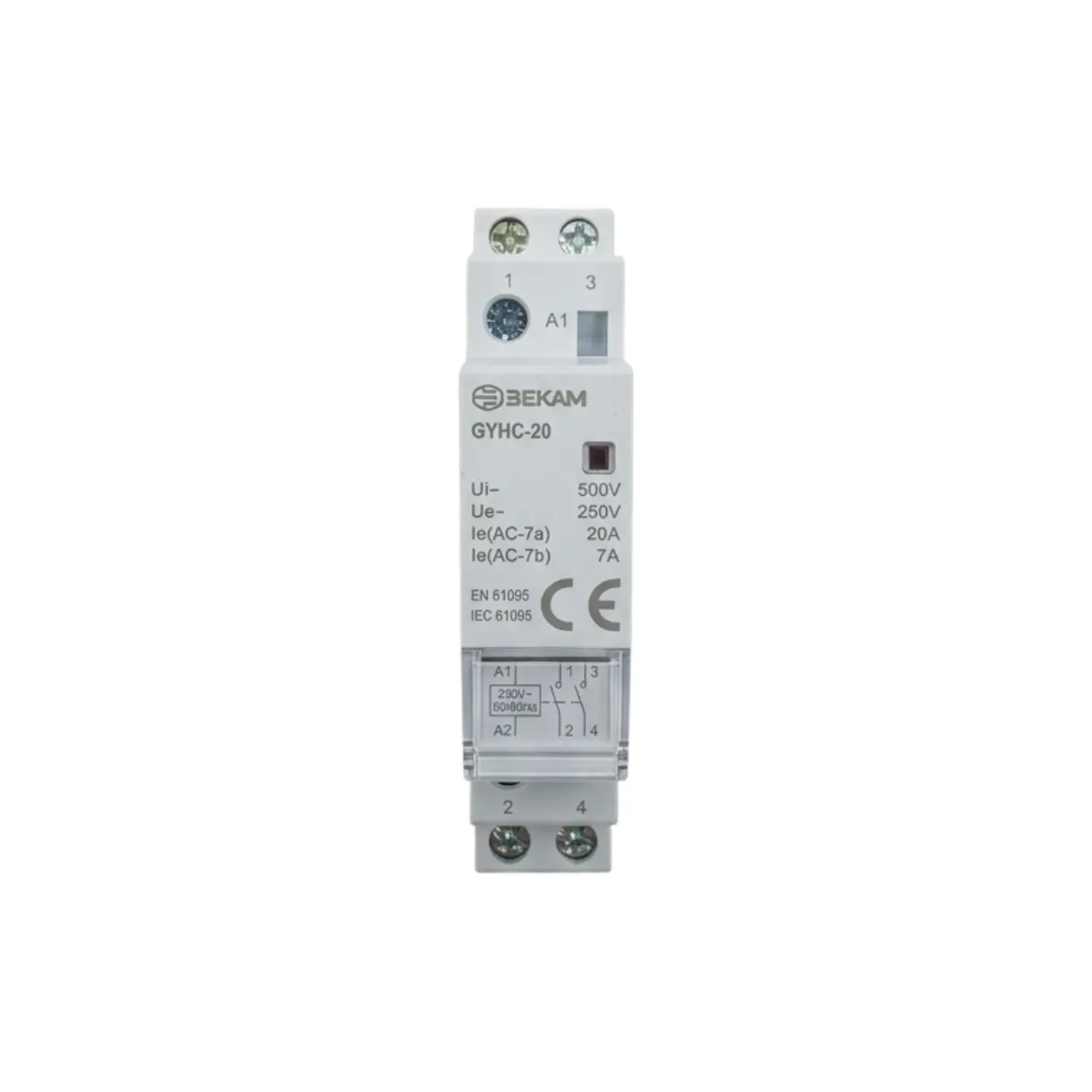 Contactor Modular 20A 230V Bekam 1