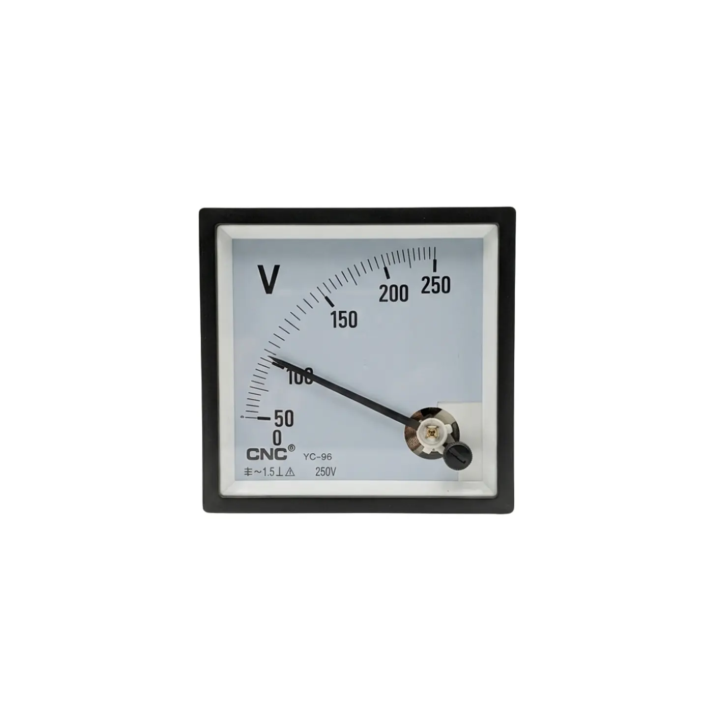 Voltimetro Analogo 96X96 0-250V Cnc 1