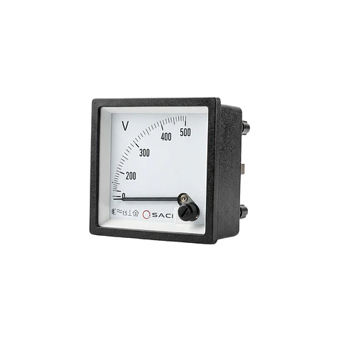 Voltimetro 72X72 0-500Vca Saci