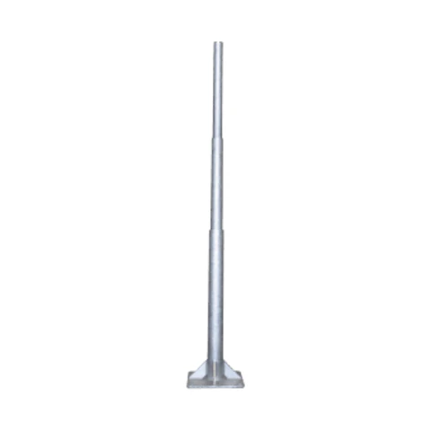 Poste Metalico Tubular 6Mts C/Canastillo