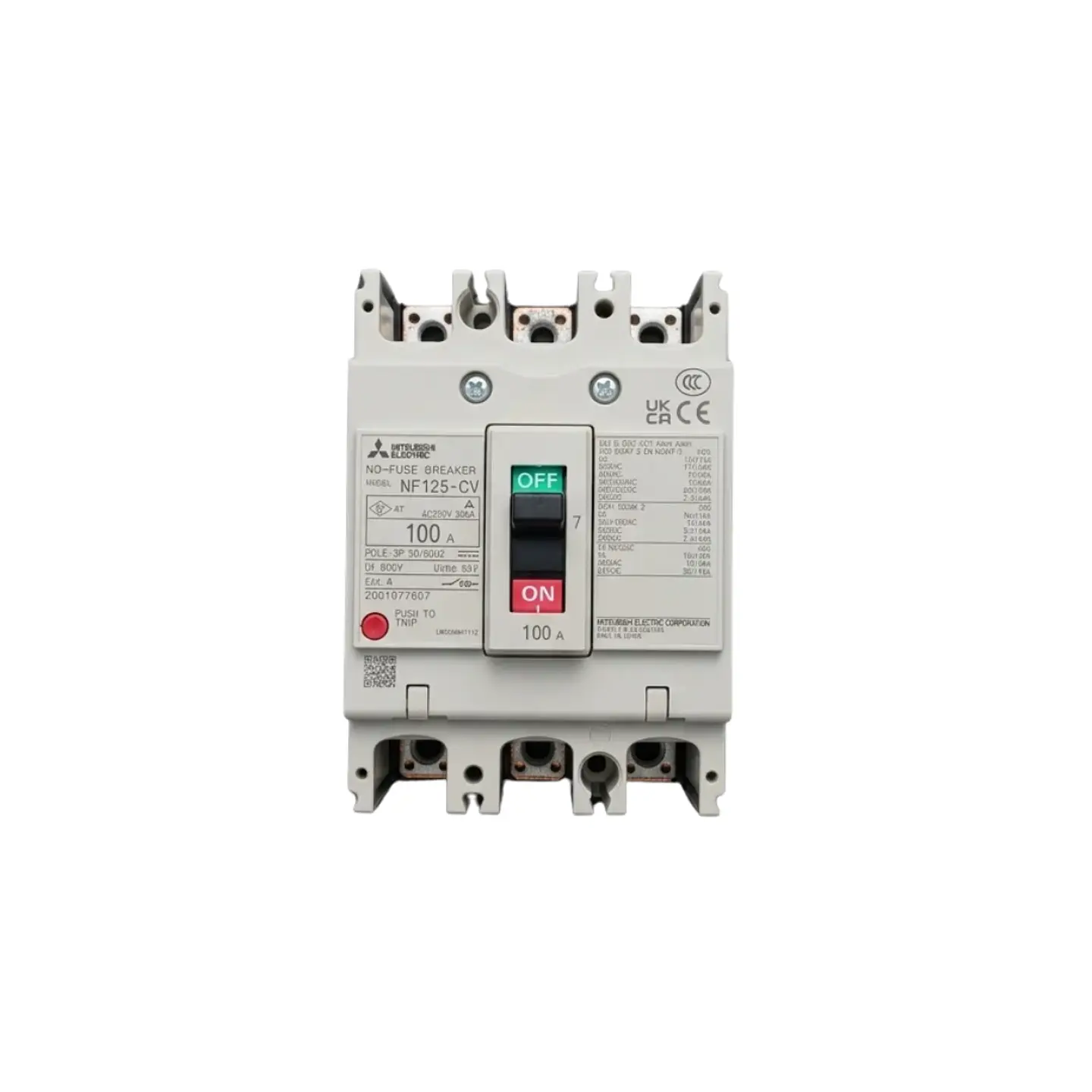 Caja Moldeada 3X100A 10k Nf125Cv  Mitsubishi 1