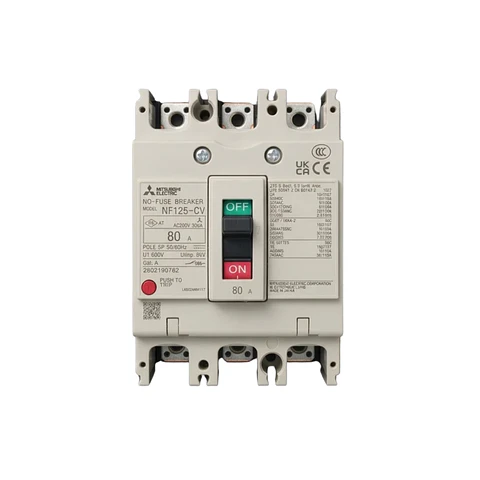 Caja Moldeada 3X80A 30K Nf125Cv Mitsubishi