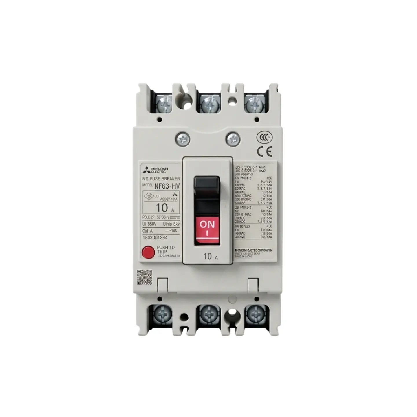Caja Moldeada 3X10A Nf63Hv Mitsubishi 1