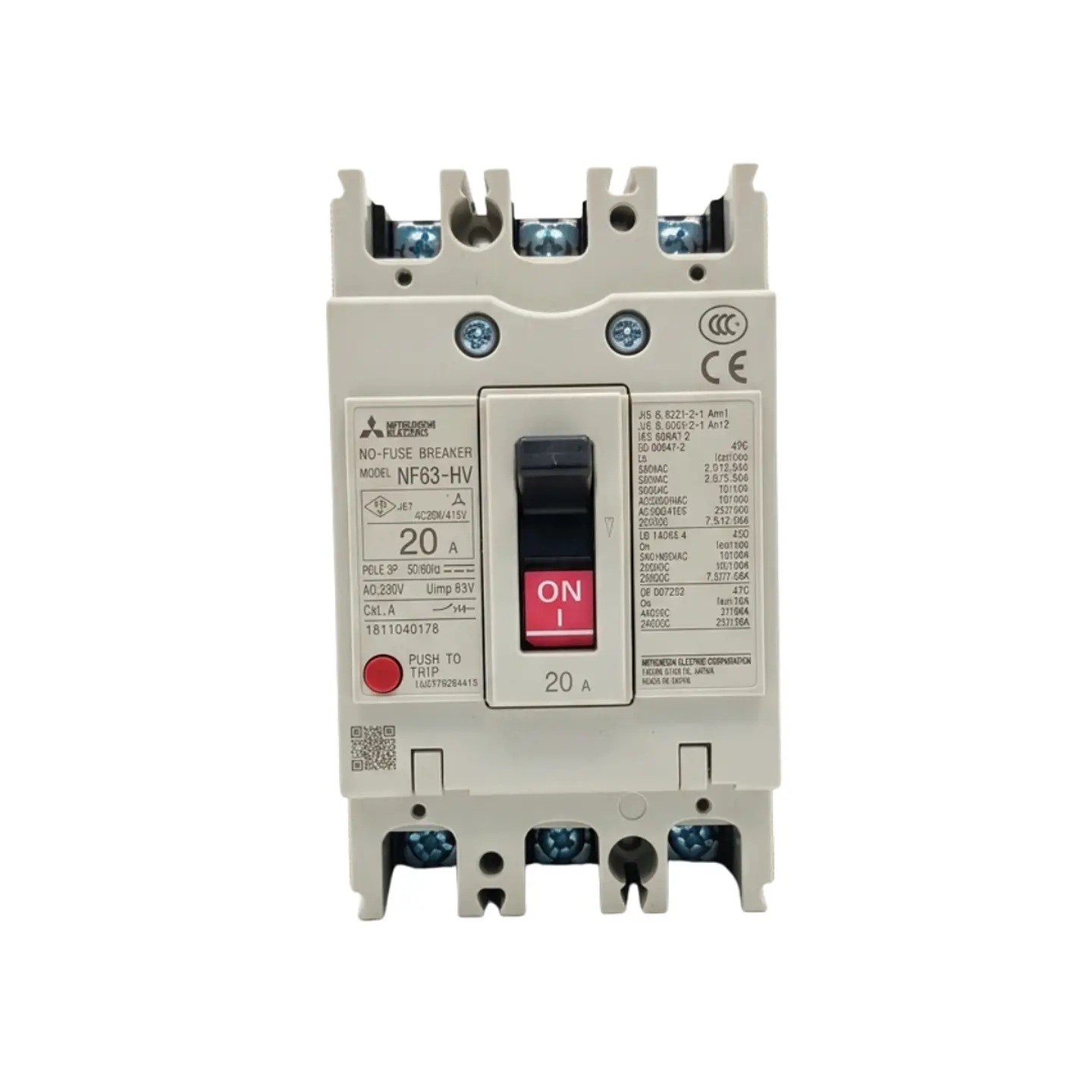 Caja Moldeada 3X32A Nf63Hv Mitsubishi 1