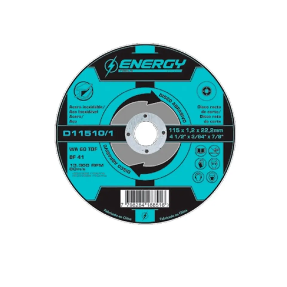 Disco corte 4 1/2 1mm Energy 1