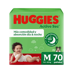 Huggies Active Sec M