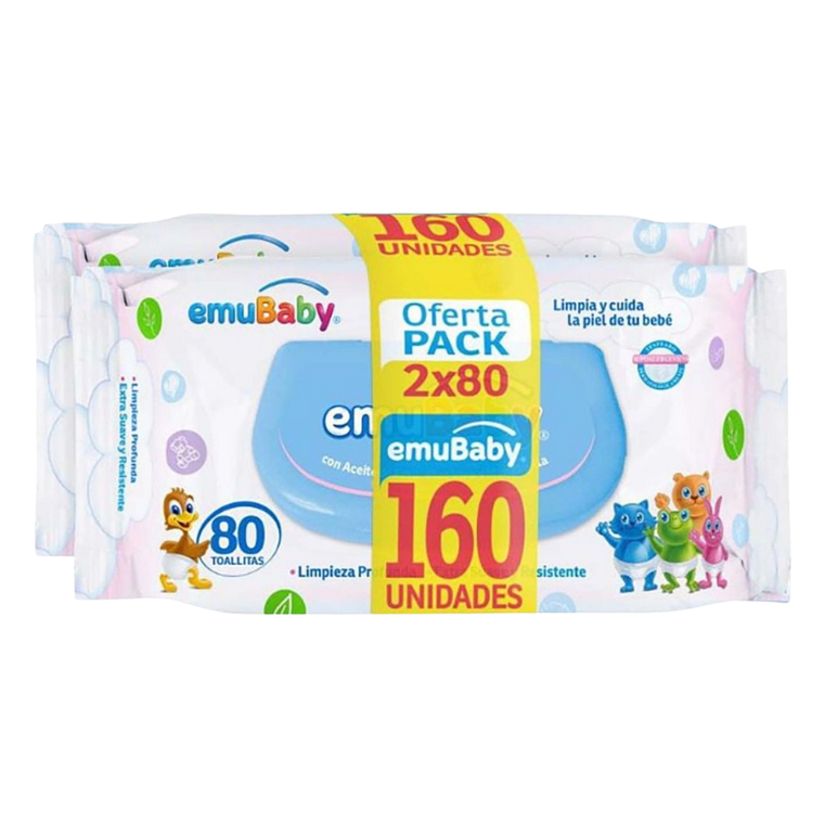 Emubaby Toallitas Húmedas Premium 1
