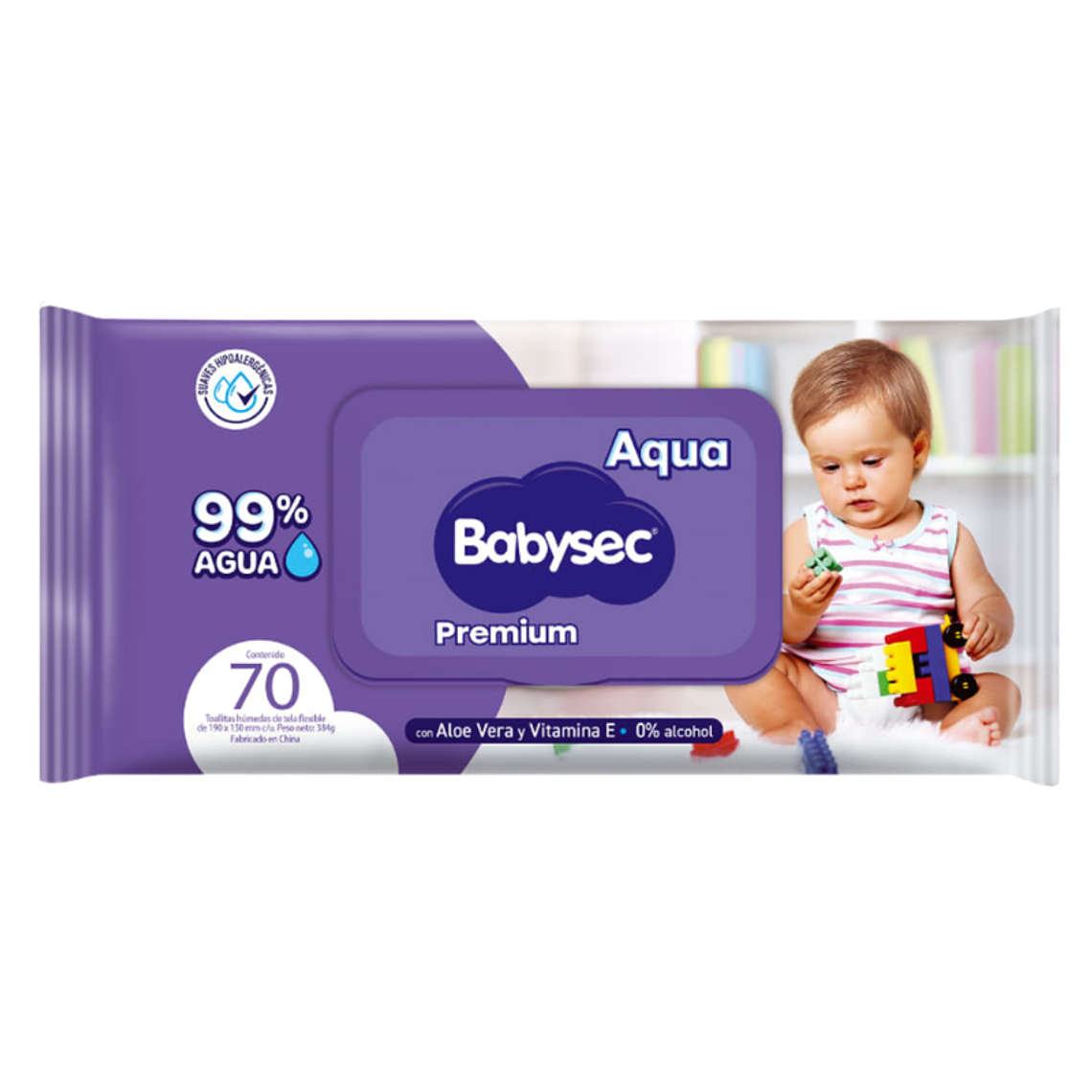Babysec Toallitas Húmedas 99% Agua 2