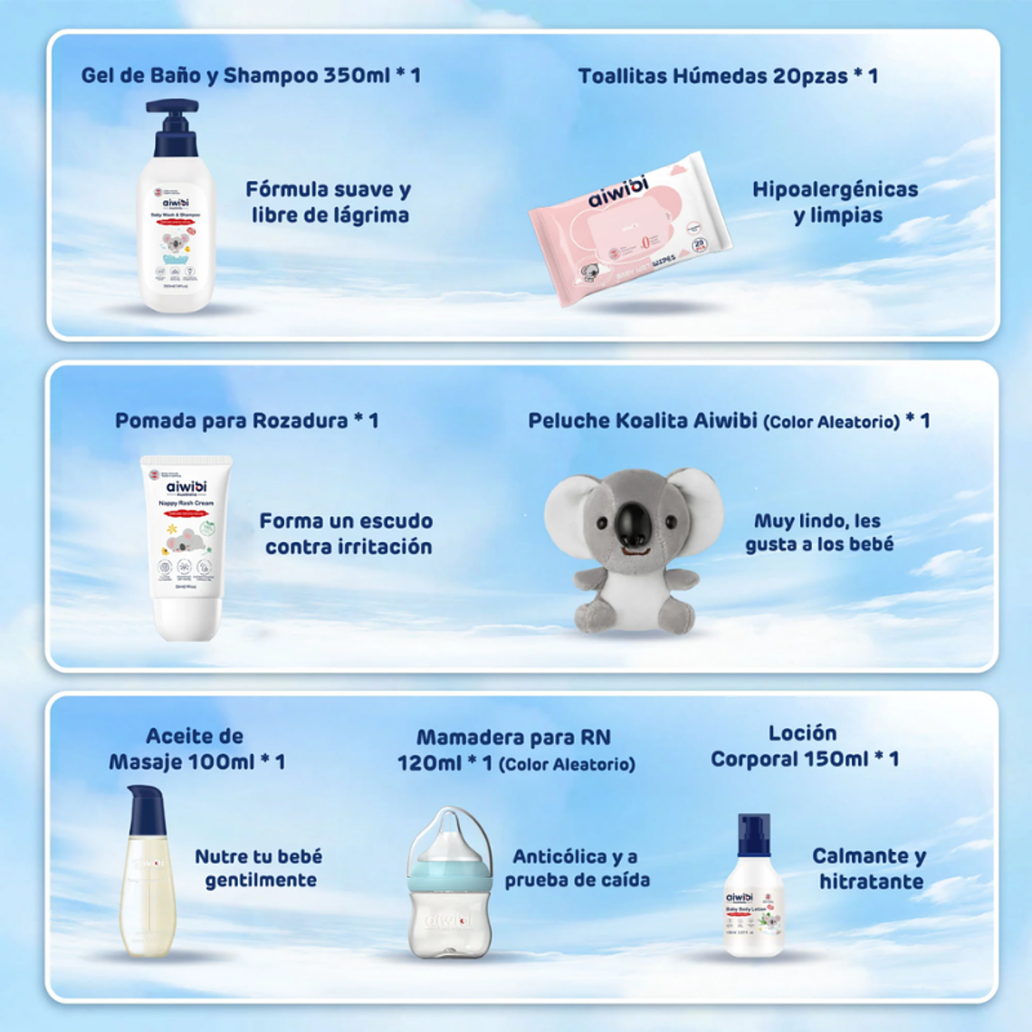 Aiwibi Set Recién Nacido 3