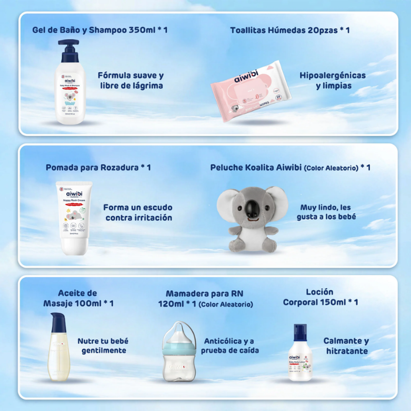 Aiwibi Set Recién Nacido 3