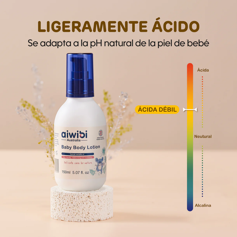 Aiwibi Loción Corporal para Bebés 2