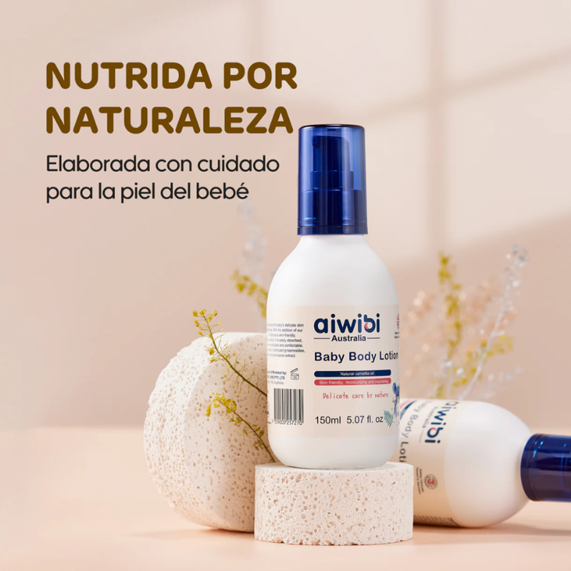 Aiwibi Loción Corporal para Bebés 5