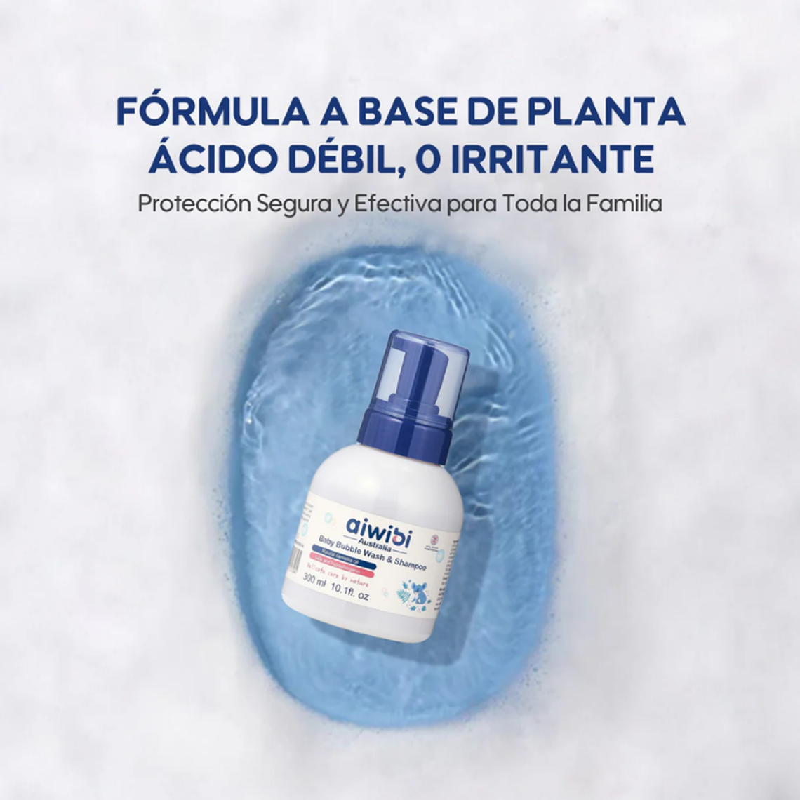Aiwibi Jabón y Shampoo de Burbujas 3