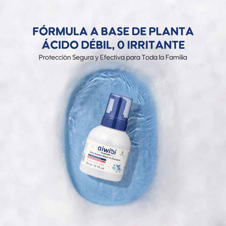 Aiwibi Jabón y Shampoo de Burbujas 3
