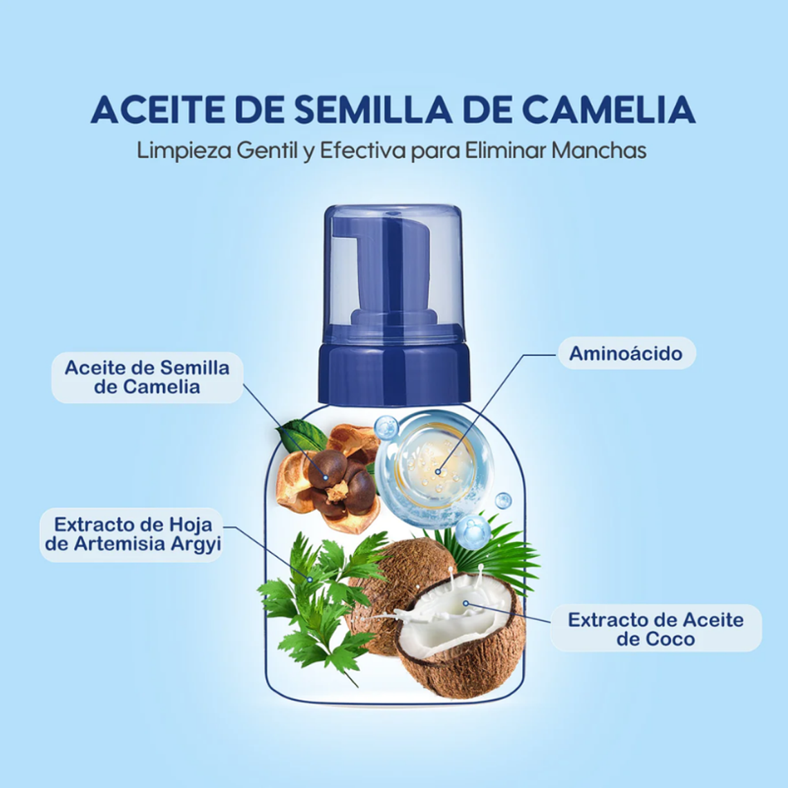 Aiwibi Jabón y Shampoo de Burbujas 5