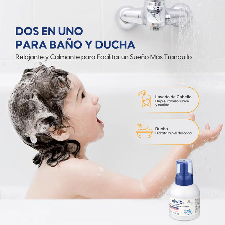 Aiwibi Jabón y Shampoo de Burbujas 7