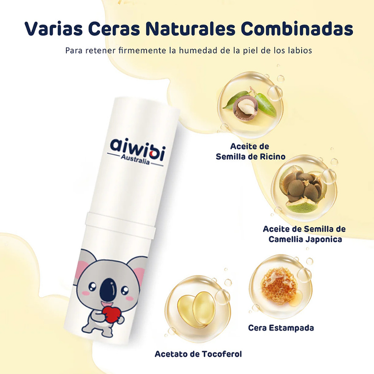 Aiwibi Bálsamo Labial 3
