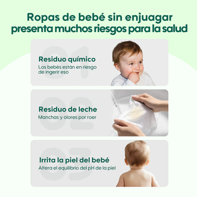 Aiwibi Detergente Líquido para Bebés 2