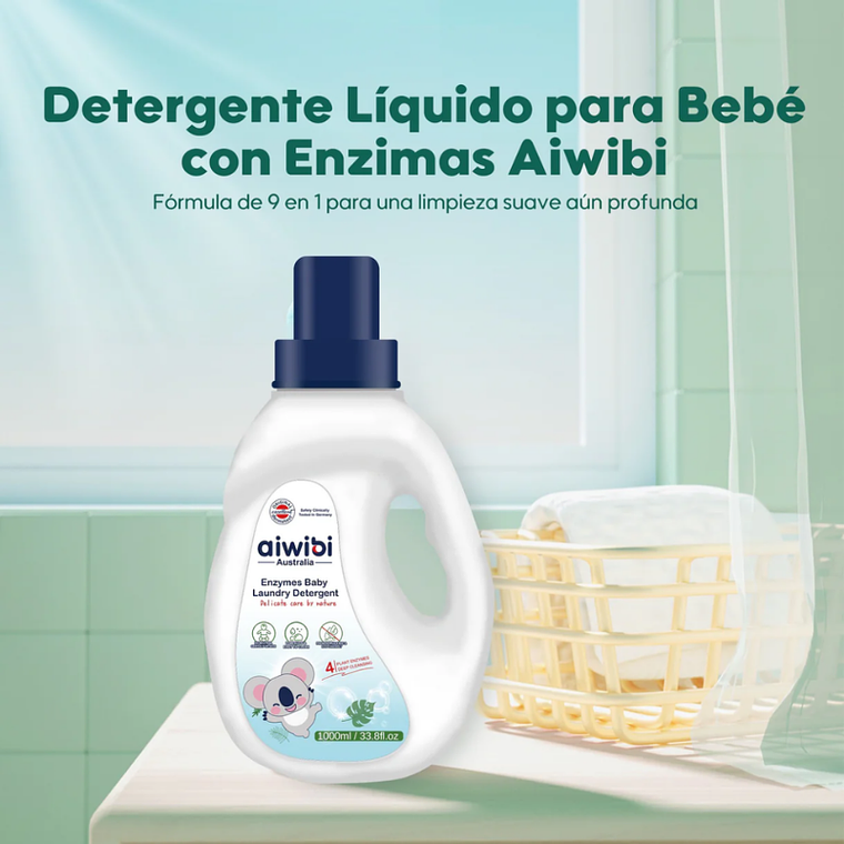 Aiwibi Detergente Líquido para Bebés 3