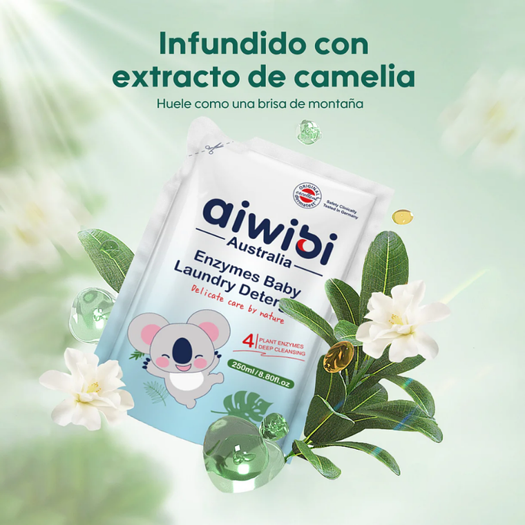 Aiwibi Detergente Líquido para Bebés 4