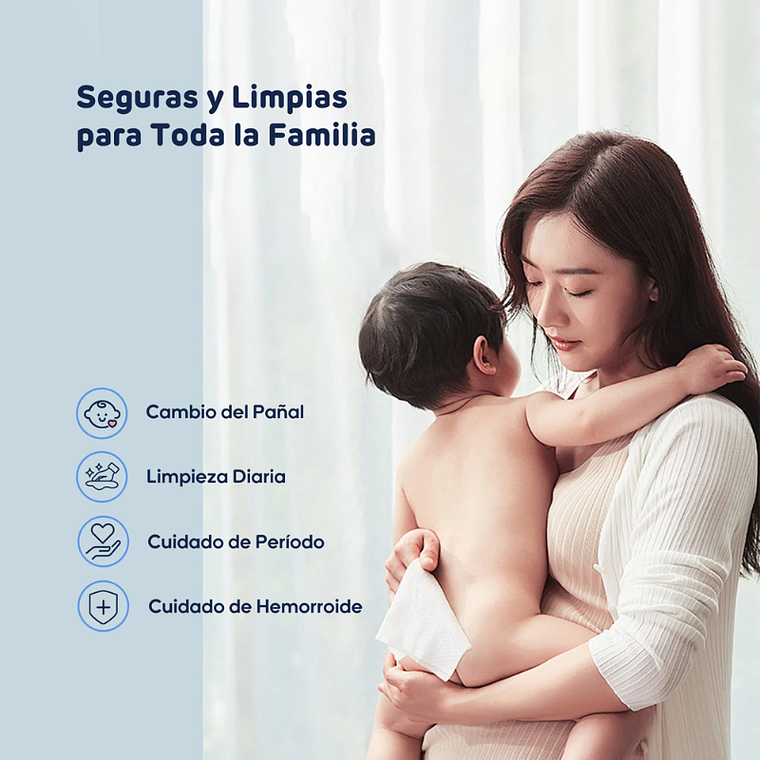 Aiwibi Toallitas Húmedas Biodegradables 6