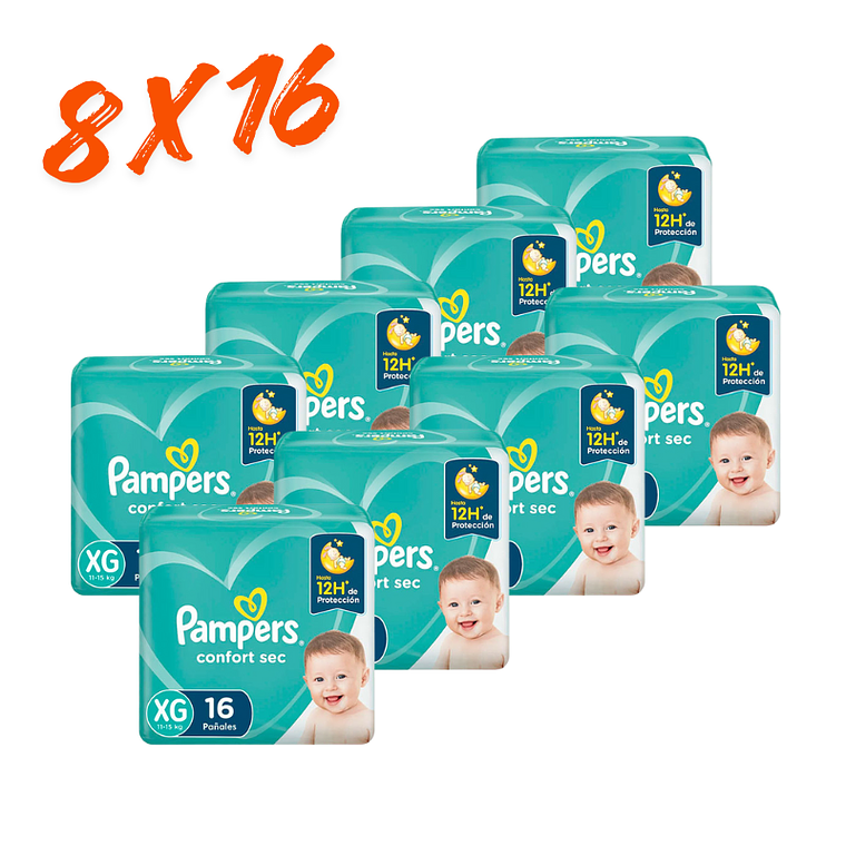 Pampers Confort Sec XG 3