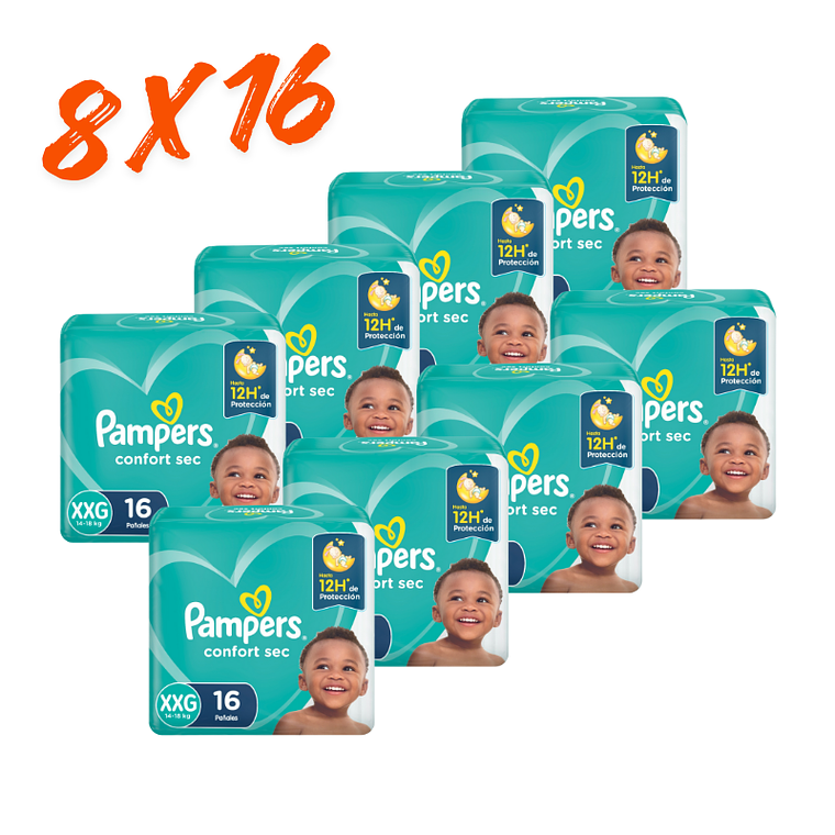 Pampers Confort Sec XXG 3