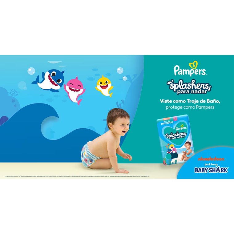 Pampers Splashers G 8