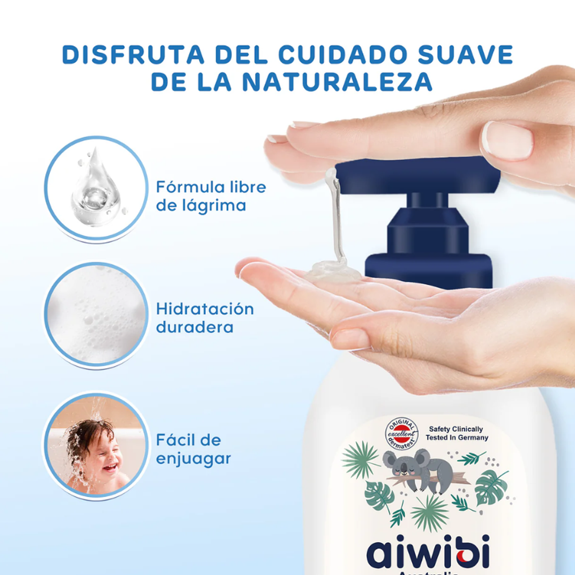Aiwibi Gel de Baño y Shampoo 4