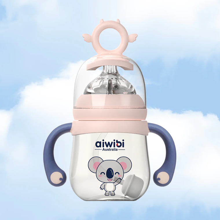 Aiwibi Mamadera Antigases con Bola de Gravedad - 180ml 2