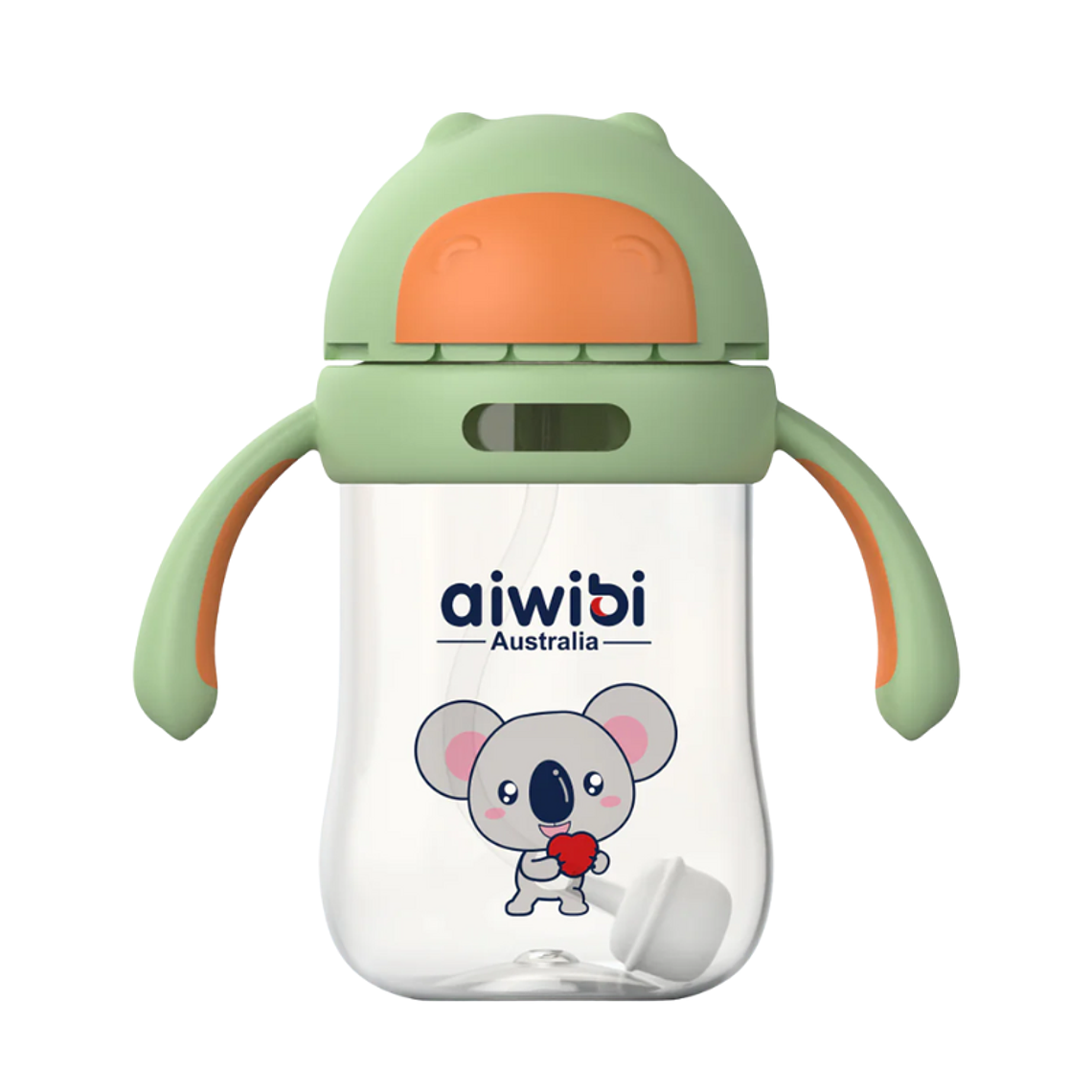 Aiwibi Botella de Agua con Bombilla - 300ml 2