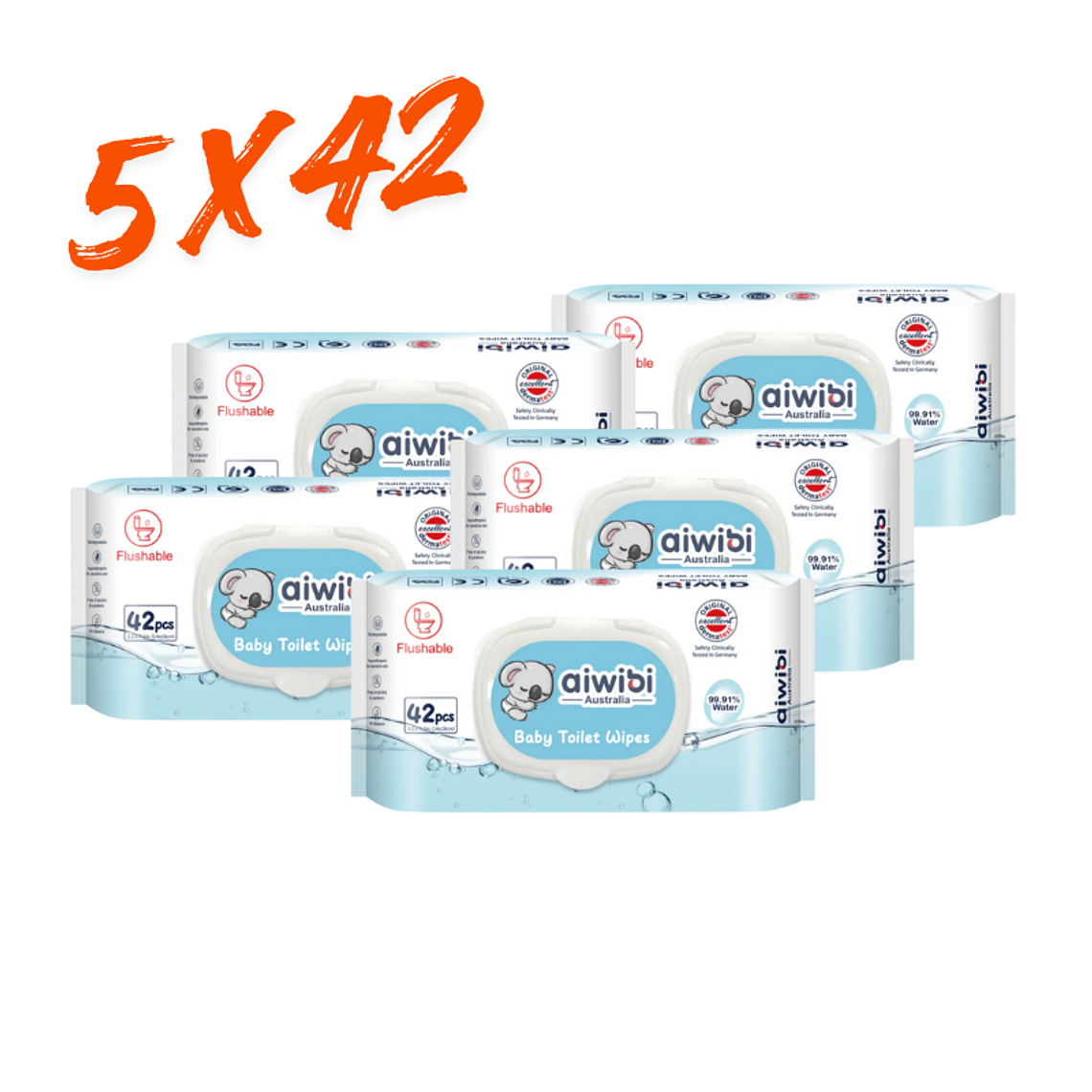 Aiwibi Toallitas Húmedas Biodegradables 8