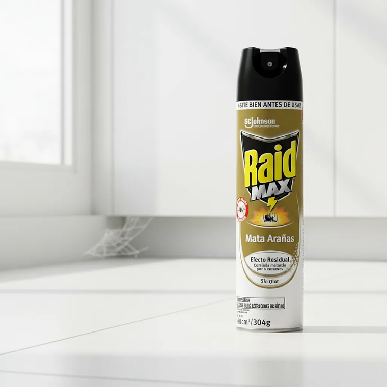 Raid Max insecticida Mata Arañas 3