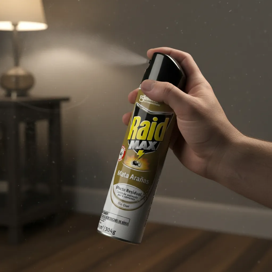 Raid Max insecticida Mata Arañas 4