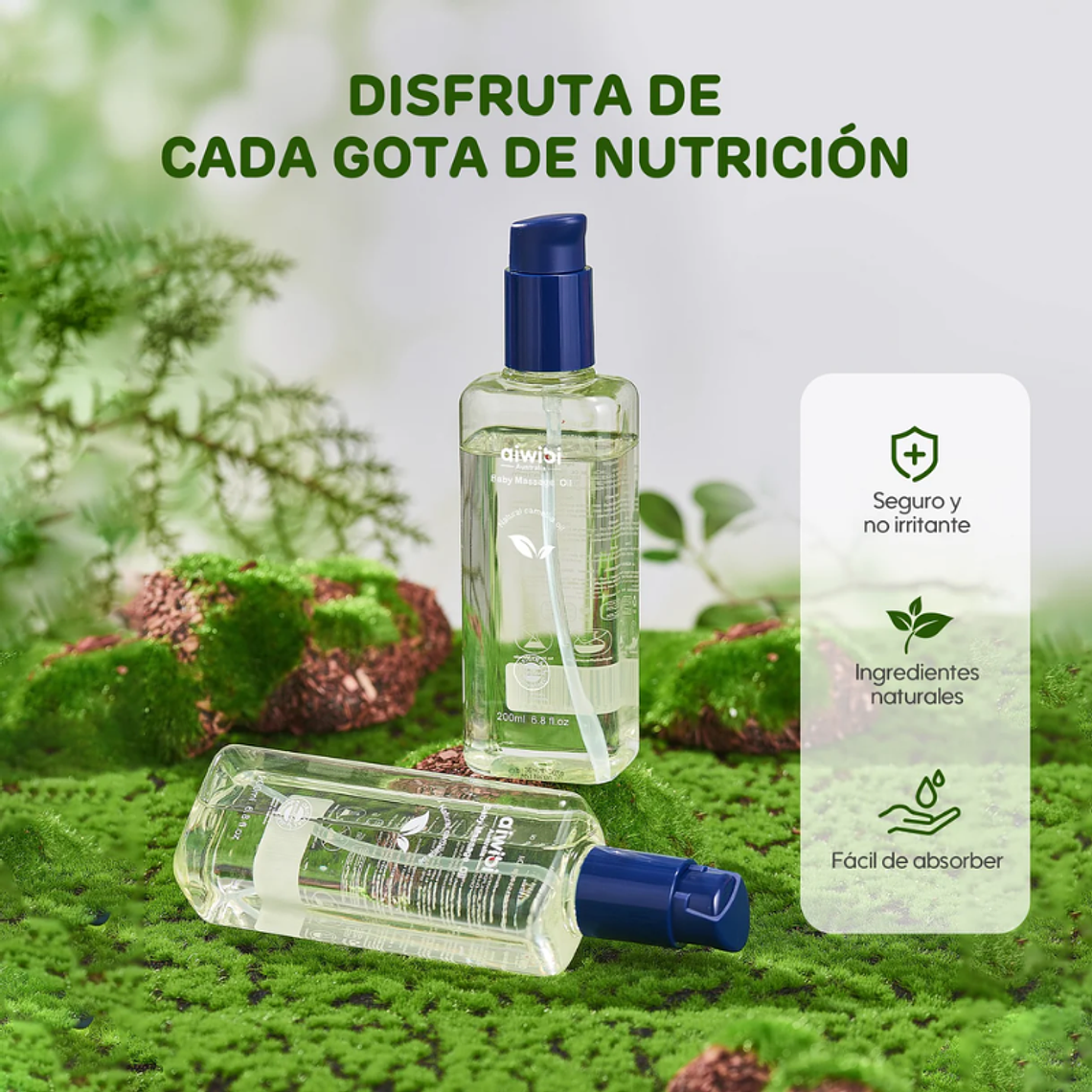 Aiwibi Aceite de Masaje para Bebé 6