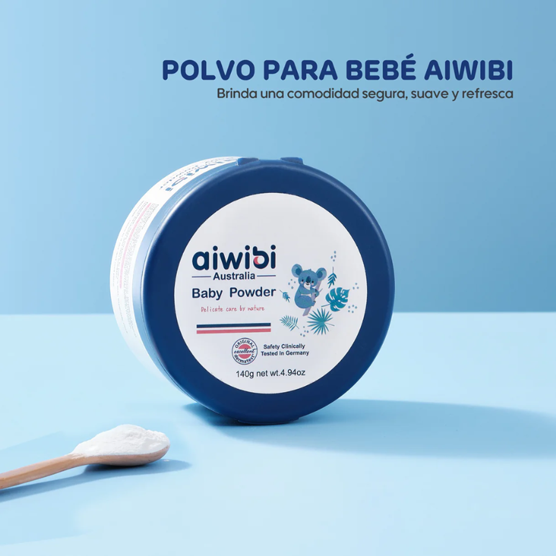 Aiwibi Polvo Corporal Para Bebés 3