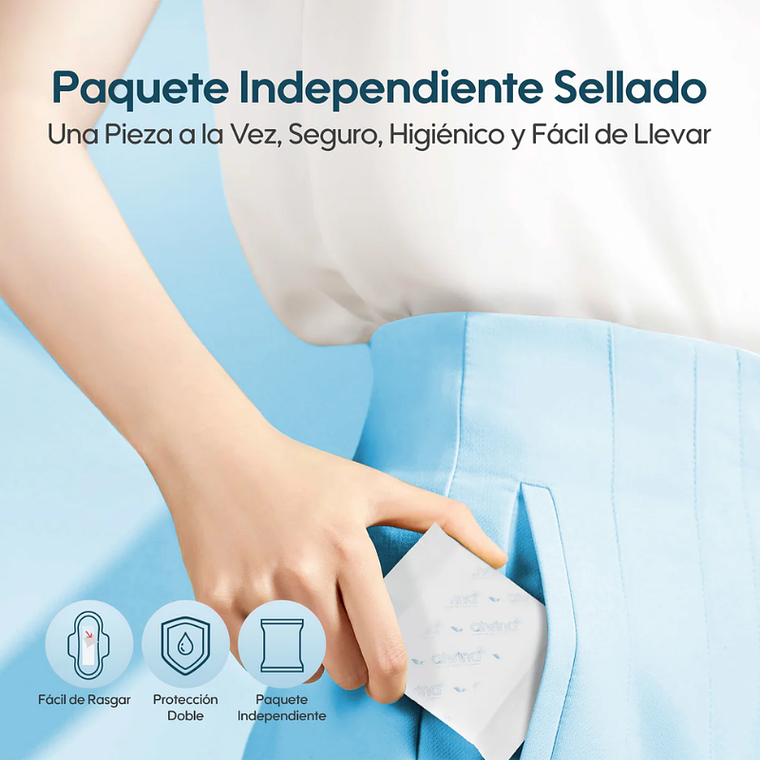 Aiwina Toallas Femeninas Súper Suaves Día 245mm 7