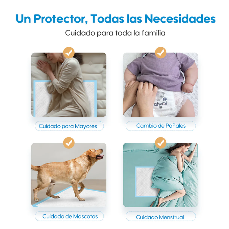Aiwina Protectores Desechables Premium 10