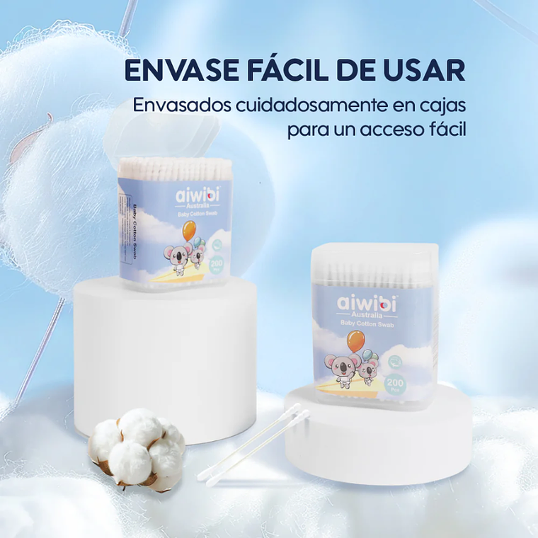 Aiwibi Cotonitos de Algodón 9