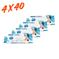 Aquababy Toallitas Húmedas 99,9% Agua y Aloe Vera x40 - Miniatura 6