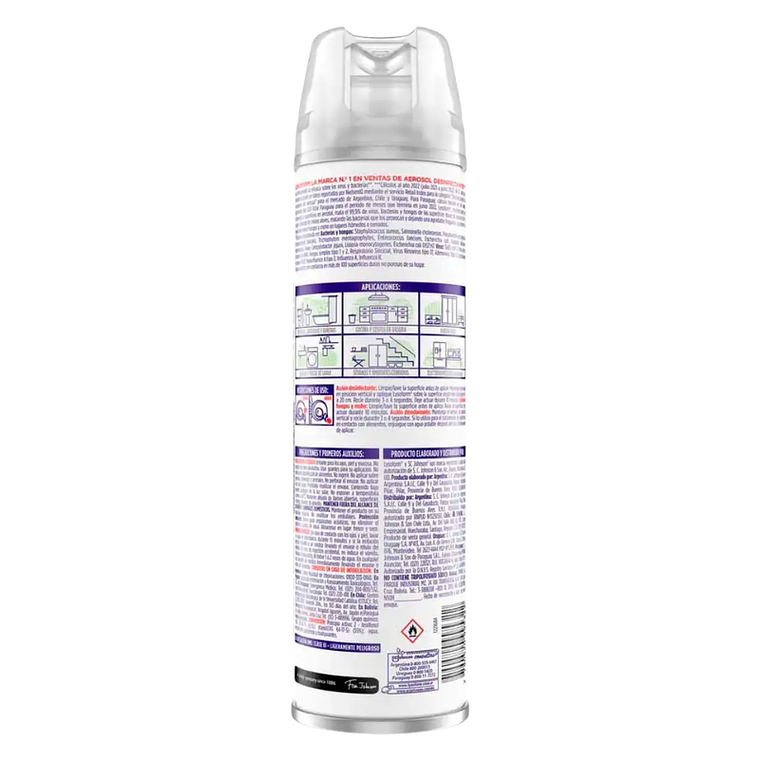 Lysoform Desinfectante de Ambientes y Superficies 3
